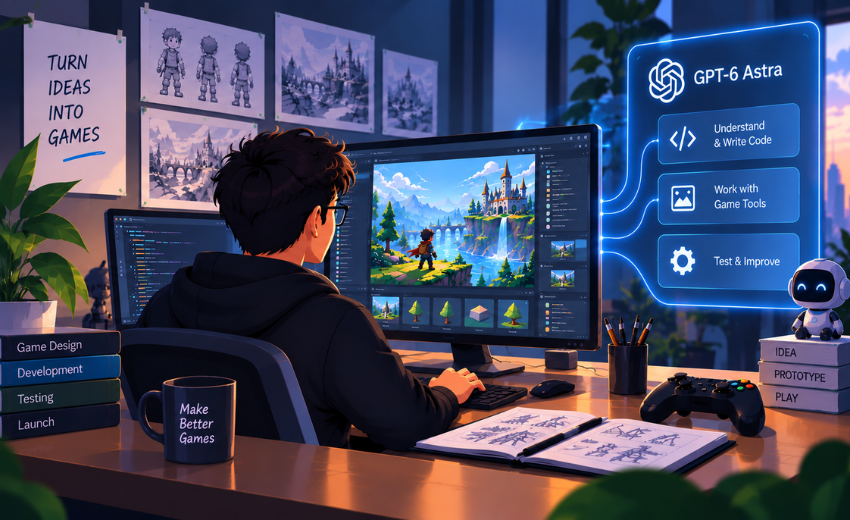 GPT-6 Astra Game Development, Ai Game Development, Game Development Company, GPT-6 Astra for Game Development